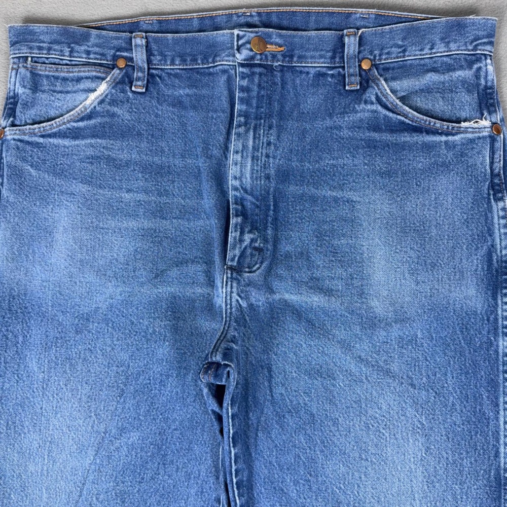 Wrangler 13MWZPW Jeans Mens 38x34 Cowboy Cut Original Fit Western Rodeo Denim - Picture 3 of 9